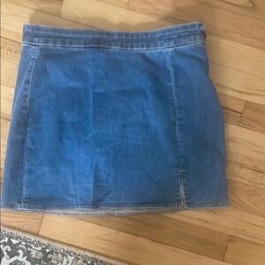 American Eagle Outfitters Blue Mini Pencil Skirt Casual